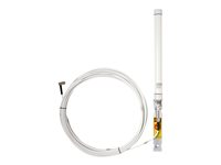 Cisco 3G Omnidirectional Outdoor Antenna - Antenn - 2 dBi (för 806 - 960 MHz), 4 dBi (för 1 710 till 2 170 MHz) - rundstrålande - utomhus, kan monteras på vägg, monteras på stång 3G-ANTM-OUT-COMBO=