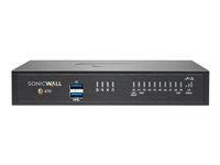 SonicWall TZ470 - Säkerhetsfunktion - 1GbE, 2.5GbE - SonicWall Gen 7 uppgraderingskampanj - skrivbord 02-SSC-8438