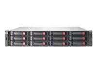 HPE Modular Smart Array P2000 3.5-in Drive Bay Chassis - Kabinett för lagringsenheter - 12 fack (SATA-300 / SAS-2) - kan monteras i rack - 2U AP838B