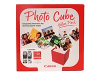 Canon PG-540/CL-541 Photo Value Pack - Blank - 0.27 mm - 2-pack - färg (cyan, magenta, gul), svartfärgad - original - box - bläckbehållare / papperspaket - för PIXMA MG3250, MG3550, MG3650, MG4250, MX395, MX455, MX475, MX525, MX535, TS5150, TS5151 5225B012