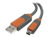 Belkin PRO Series - USB-kabel - USB (hane) till mini-USB typ B (hane) - 1.8 m - formpressad CU1200CP1.8M