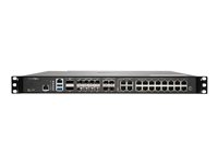 SonicWall NSa 6700 - Essential Edition - säkerhetsfunktion - 10GbE, 5GbE, 2.5GbE, 25GbE, 40GbE - 1U - SonicWall säkerhetsuppgradering, plusprogram (3 år) - kan monteras i rack 02-SSC-9588