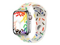 Apple - Pride Edition - klockrem för smart klocka - 41 mm - storlek M/L MRTM3ZM/A