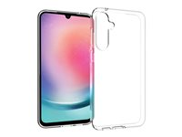 Insmat Crystal - Baksidesskydd för mobiltelefon - termoplastisk polyuretan (TPU) - klarglas - för Samsung Galaxy A25 650-1196