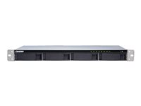 QNAP TS-431XeU - NAS-server - 4 fack - 16 TB - kan monteras i rack - SATA 6Gb/s - HDD 4 TB x 4 - RAID 0, 1, 5, 6, 10, JBOD - RAM 8 GB - Gigabit Ethernet / 10 Gigabit Ethernet - iSCSI support - 1U TS-431XEU-8G+4XST4000NE001