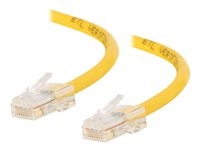 C2G Enhanced Cat5E 350MHz Assembled Patch Cable - Patch-kabel - RJ-45 (hane) till RJ-45 (hane) - 20 m - CAT 5e - tvinnad - gul 83109