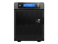 WD Sentinel DX4000 WDBLGT0120KBK - NAS-server - 4 fack - 12 TB - HDD 3 TB x 4 - RAID 1, 5 - RAM 2 GB - Gigabit Ethernet WDBLGT0120KBK-EESN