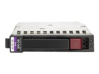 HPE Dual Port Enterprise - Hårddisk - 300 GB - hot-swap - 2.5" SFF - SAS 6Gb/s - 10000 rpm 507127-B21