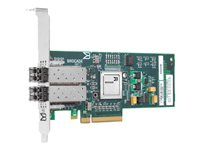 HPE 42B - Värdbussadapter - PCIe låg - 4Gb Fibre Channel x 2 - för ProLiant DL160 G6, DL165 G7, DL360 G7, DL370 G6, DL380 G7, DL385 G7, ML350 G6, ML370 G6 AP768B