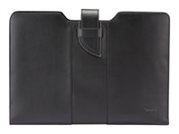 Targus Leather Ultrabook & Macbook 13.3" Sleeve - Notebook-väska - 13.3" - svart TES606EU