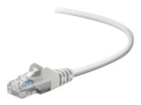 Belkin - Patch-kabel - RJ-45 (hane) till RJ-45 (hane) - 3 m - UTP - CAT 5e - hakfri - vit - för Omniview SMB 1x16, SMB 1x8; OmniView SMB CAT5 KVM Switch A3L791B03M-WHTS