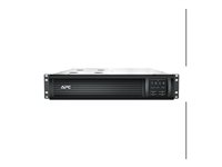 APC Smart-UPS 1000VA LCD RM - UPS (kan monteras i rack) - AC 120 V - 700 Watt - 1000 VA - USB - utgångskontakter: 6 - 2U - svart - med APC SmartConnect - för P/N: NBWL0356A, SCL500RM1UC, SCL500RM1UNC, SMTL1000RM2UC, SMTL750RM2UC, SMX3000HVTUS SMT1000RM2UC