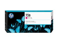 HP 728 - 300 ml - magenta - original - DesignJet - bläckpatron - för DesignJet T730, T830 F9K16A