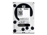 WD Black Performance Hard Drive WD3003FZEX - Hårddisk - 3 TB - inbyggd - 3.5" - SATA 6Gb/s - 7200 rpm - buffert: 64 MB WD3003FZEX