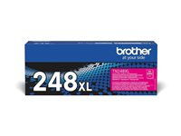 Brother TN248XLM - Lång livslängd - magenta - original - box - tonerkassett - för Brother DCP-L3515, L3520, L3555, L3560, HL-L3220, L3240, MFC-L3740, L3760, L8340, L8390 TN248XLM