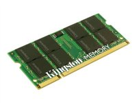 Kingston - DDR2 - modul - 2 GB - SO DIMM 200-pin - 667 MHz / PC2-5300 - ej buffrad - icke ECC - för Dell Inspiron 14, 14XX, Mini 9n; Precision M2300, M6300, M65, M90; Vostro A100; XPS M1210 KTD-INSP6000B/2G