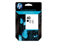 HP 40 - 42 ml - svart - original - bläckpatron - för CopyJet; DesignJet 230, 250, 330, 350, 430, 450, 455, 488, 650; Deskjet 1200, 1220 51640AE