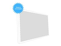 Multibrackets M Extra Cloth - Projektorduk - väggmontering - 180" (457 cm) - 16:9 - M Grey Plus - för Multibrackets M Framed Projection Screen Deluxe 7350022734784