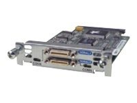 Cisco High-Speed - Expansionsmodul - HWIC - RS-232, RS-530, X.21, V.35, RS-449, RS-530A - 2 portar - för Cisco 1841, 1841 ADSL2, 1921 4-pair, 1921 ADSL2+, 1921 T1, 19XX, 28XX, 29XX, 38XX, 39XX HWIC-2T=