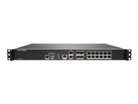 SonicWall NSa 3600 - Säkerhetsfunktion - hög tillgänglighet - begränsad licensanvändning - 10GbE - 1U - kan monteras i rack 01-SSC-1082