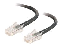 C2G Cat5e Non-Booted Unshielded (UTP) Network Crossover Patch Cable - Övergångskabel - RJ-45 (hane) till RJ-45 (hane) - 7 m - UTP - CAT 5e - tvinnad, enhetsstart - svart 83320