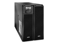 APC Smart-UPS SRT 10000VA - UPS (rackmonterbar/extern) - AC 230 V - 10 kW - 10000 VA - Ethernet 10/100, USB - utgångskontakter: 14 - 6U - svart - för P/N: SRT192BP2, SRT192BP2US SRT10KXLI