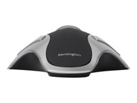 Kensington Orbit Optical Trackball - Styrkula - höger- och vänsterhänta - optisk - 2 knappar - kabelansluten - USB - silver 64327EU