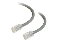 C2G Cat5e Non-Booted Unshielded (UTP) Network Patch Cable - Patch-kabel - RJ-45 (hane) till RJ-45 (hane) - 2 m - UTP - CAT 5e - tvinnad, enhetsstart - grå 83003