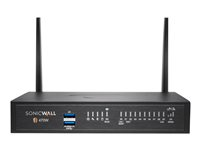 SonicWall TZ470W - Essential Edition - säkerhetsfunktion - med 1 års TotalSecure - 1GbE, 2.5GbE - Wi-Fi 5 - 2.4 GHz, 5 GHz - skrivbord 02-SSC-6804