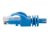 C2G Cat6 Booted Unshielded (UTP) Network Patch Cable - Patch-kabel - RJ-45 (hane) till RJ-45 (hane) - 100 m - UTP - CAT 6 - formpressad, hakfri, tvinnad - blå 83397