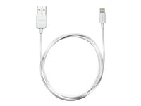 Targus - Lightning-kabel - Lightning hane till USB hane - 1 m - vit ACC96101EU