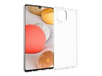 Insmat Crystal - Baksidesskydd för mobiltelefon - termoplastisk polyuretan (TPU) - klarglas - för Samsung Galaxy A42 5G 650-1839