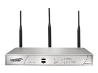 SonicWall NSa 250M Wireless-N - Säkerhetsfunktion - med 2 års SonicWALL Comprehensive Gateway Security Suite - 5 portar - 1GbE - Wi-Fi - 2.4 GHz, 5 GHz - 1U - SonicWALL Secure Upgrade Plus Program 01-SSC-4955