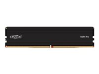 Crucial Pro - DDR5 - modul - 48 GB - DIMM 288-pin låg - 5600 MHz / PC5-44800 - CL46 - 1.1 V - ej buffrad - on-die ECC - mattsvart CP48G56C46U5