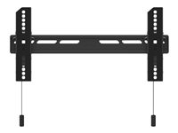 Multibrackets M OLED Super Slim Tilt - Konsol - för LCD-TV/välvd LCD-TV - plast, aluminium, stål - svart - skärmstorlek: 32"-65" - väggmonterbar 7350073736560