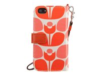 Belkin Orla Kiely Case Wallet - Skyddsfodral för mobiltelefon - lackviol F8W344BTC00