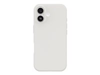OtterBox Figura Series - Baksidesskydd för mobiltelefon - MagSafe-kompatibilitet - polykarbonatskikt, TPE (termaplastisk elastomer) - crema (white) - för Apple iPhone 17 77-000616