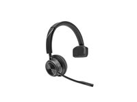 HP Poly Savi 7410 OFFICE - Savi 7400 series - headset - på örat - DECT / Bluetooth - trådlös - svart 8L589AA
