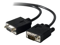 Belkin - VGA-förlängningskabel - HD-15 (VGA) (hane) till HD-15 (VGA) (hona) - 5 m - tvinnad F2N025B05M