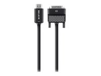 Belkin - Adapterkabel - HDMI hane till DVI-D hane - 1.83 m - skärmad - svart AV10089EB06-APL