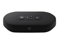 Microsoft Modern USB-C Speaker - Högtalartelefon (handsfree) - kabelansluten - USB-C - mattsvart - Certifierad för Microsoft-teams 8KZ-00006