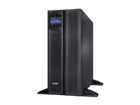 APC Smart-UPS X 3000VA Short Depth Tower/Rack LCD - UPS (rackmonterbar/extern) - AC 208 V - 2700 Watt - 3000 VA - RS-232, USB - utgångskontakter: 11 - 4U - svart SMX3000HVT
