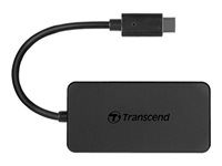 Transcend HUB2C - Hubb - 4 x USB 3.1 Gen 1 - skrivbordsmodell TS-HUB2C