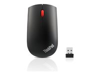 Lenovo ThinkPad Essential Wireless Mouse - Mus - optisk - 3 knappar - trådlös - 2.4 GHz - trådlös USB-mottagare - Campus 4X30M56887