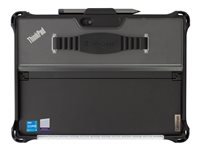 InfoCase - Bärväska till handdator - slitstark - klar, svart 4Z71Q47765