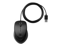 HP Fingerprint - Mus - laser - 3 knappar - kabelansluten - USB - för EliteBook 830 G6; ProBook 640 G5, 650 G5; ZBook 14u G6, 15 G6, 15u G6, 17 G6, Power G7 4TS44AA#AC3