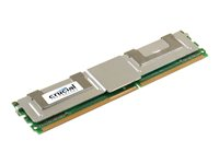 Crucial - DDR2 - modul - 4 GB - FB-DIMM 240-pin - 800 MHz / PC2-6400 - CL5 - 1.8 V - Fullt buffrat - ECC - för ASUS Z7S; Intel Desktop Board D5400; SUPERMICRO X7DWE, X7DWT, X7DWU; Tyan Tempest i5400 CT51272AF80E