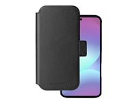 dbramante1928 Lynge - Vikbart fodral för mobiltelefon - MagSafe-kompatibilitet - narvat läder - svart - för Samsung Galaxy A57 LM57GTBL6963