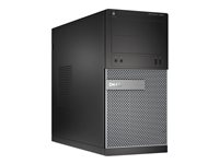 Dell OptiPlex 3020 MT/i5-4570 (3.20GHz, 6MB)/8GB (2x4GB) 1600MHz/1TB SATA 7.2k 3.5"/Intel HD 4600/DVD RW/Mouse/ MUI Win7Pro64/Win8 OS DVD/Office Trial/ Black/ keyboard/ inkl 1års PRO Support 3020-3971+KB