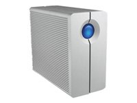 LaCie 2big Thunderbolt Series - Hårddiskarray - 8 TB - 2 fack - HDD 4 TB x 2 - Thunderbolt (extern) 9000246